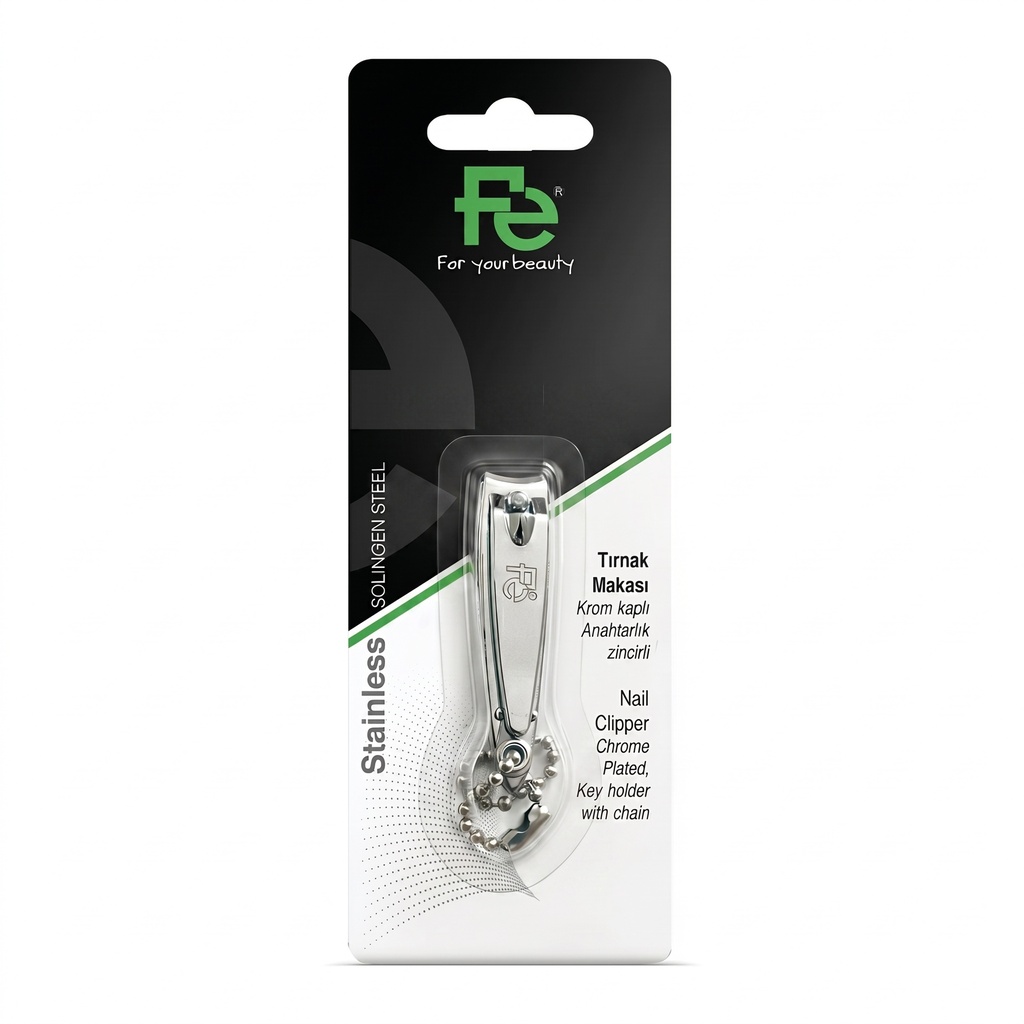 [FEPI016] FE Nail Clipper Chrome with Chain.jpg