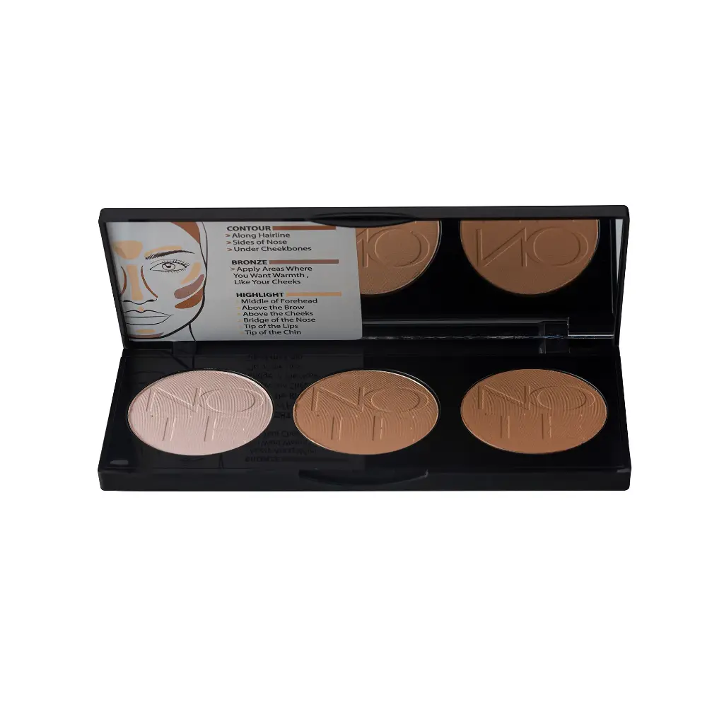 NOTE PERFECTING CONTOURING CREAM PALETTE   (01 Light To Medium)