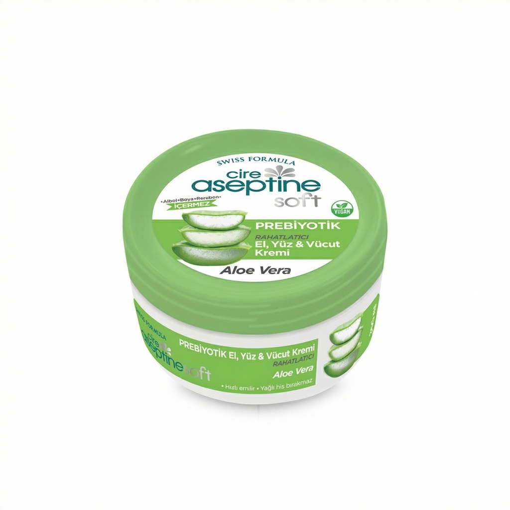 Aseptine Hand, Face, & Body cream Aloe Vera