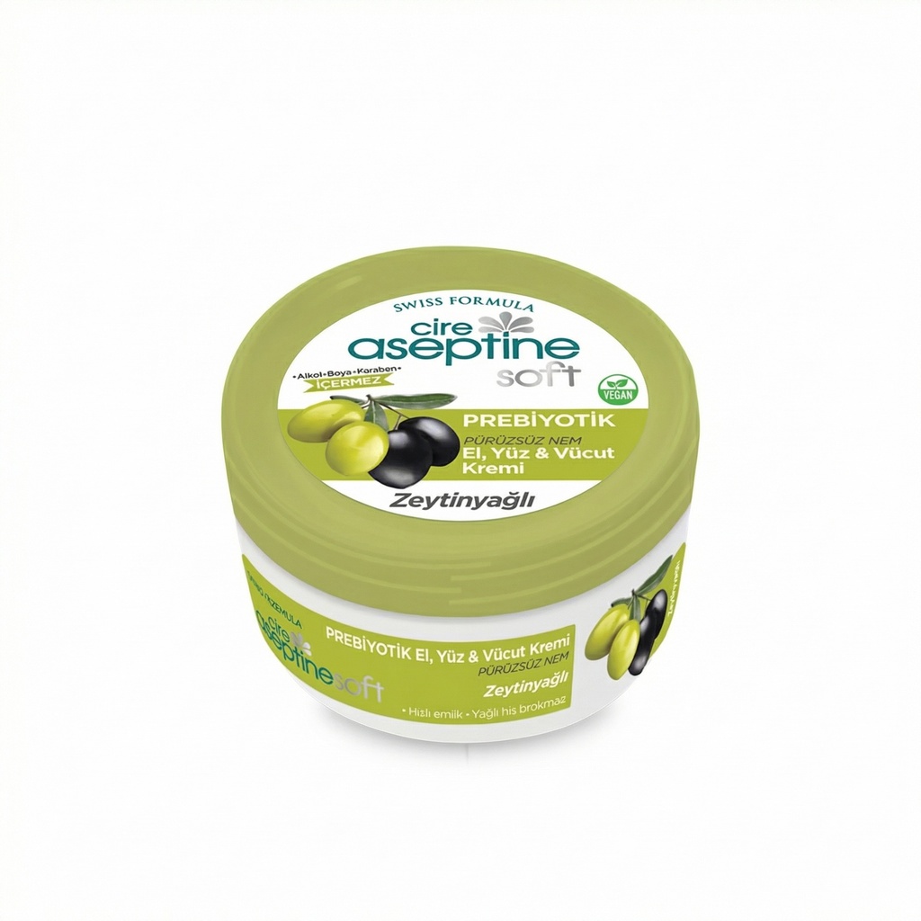 Aseptine Hand, Face, & Body Cream Olive Oil