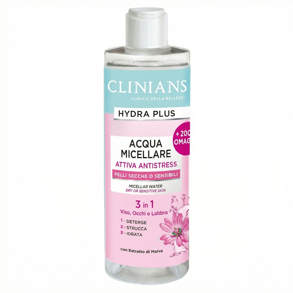 Clinians Micellar 400ml for dry to sensitive skin 
