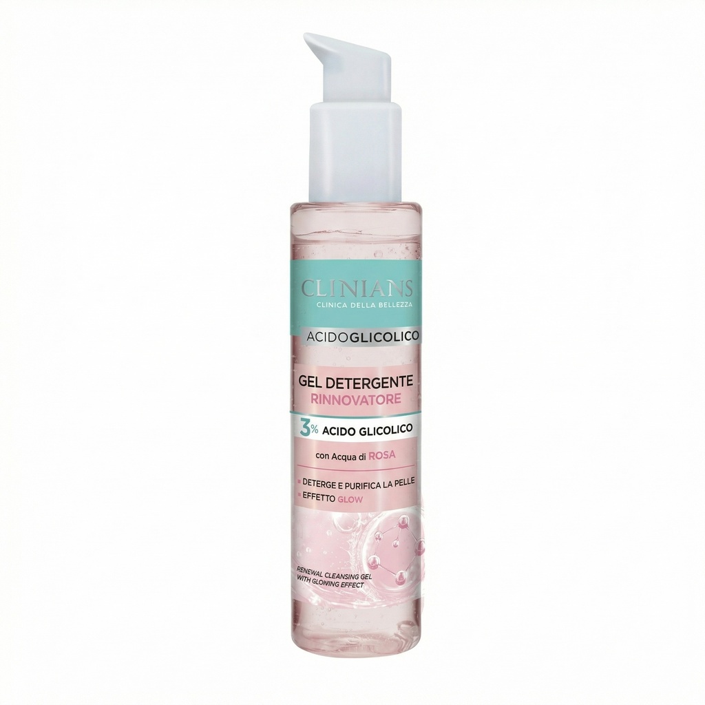 [154780] Clinians Renewal Cleansing Gel With 3% Glycolic acid