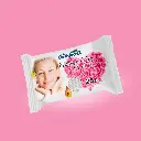 Ultra Compact Makeup Remover Wet Wipes with Rose Scent 