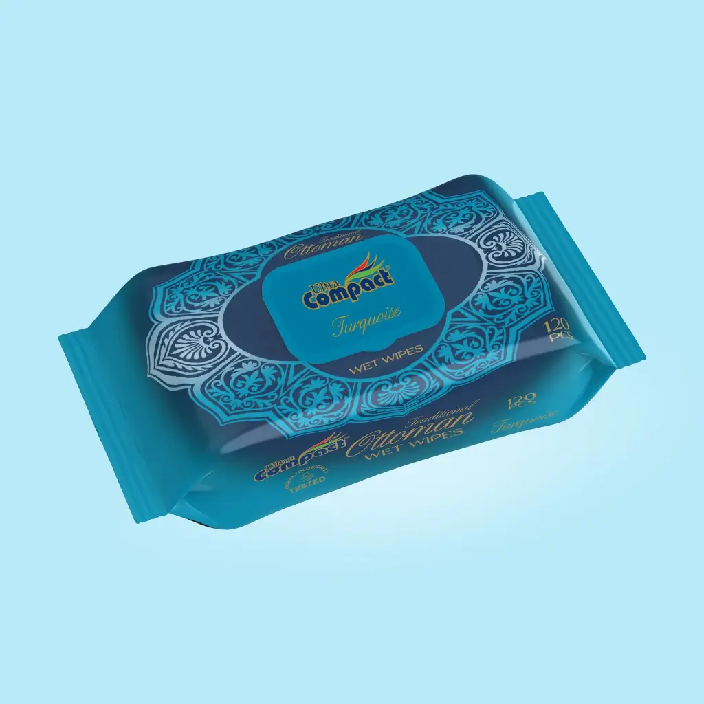 Ultra Compact Ottoman Turquoise