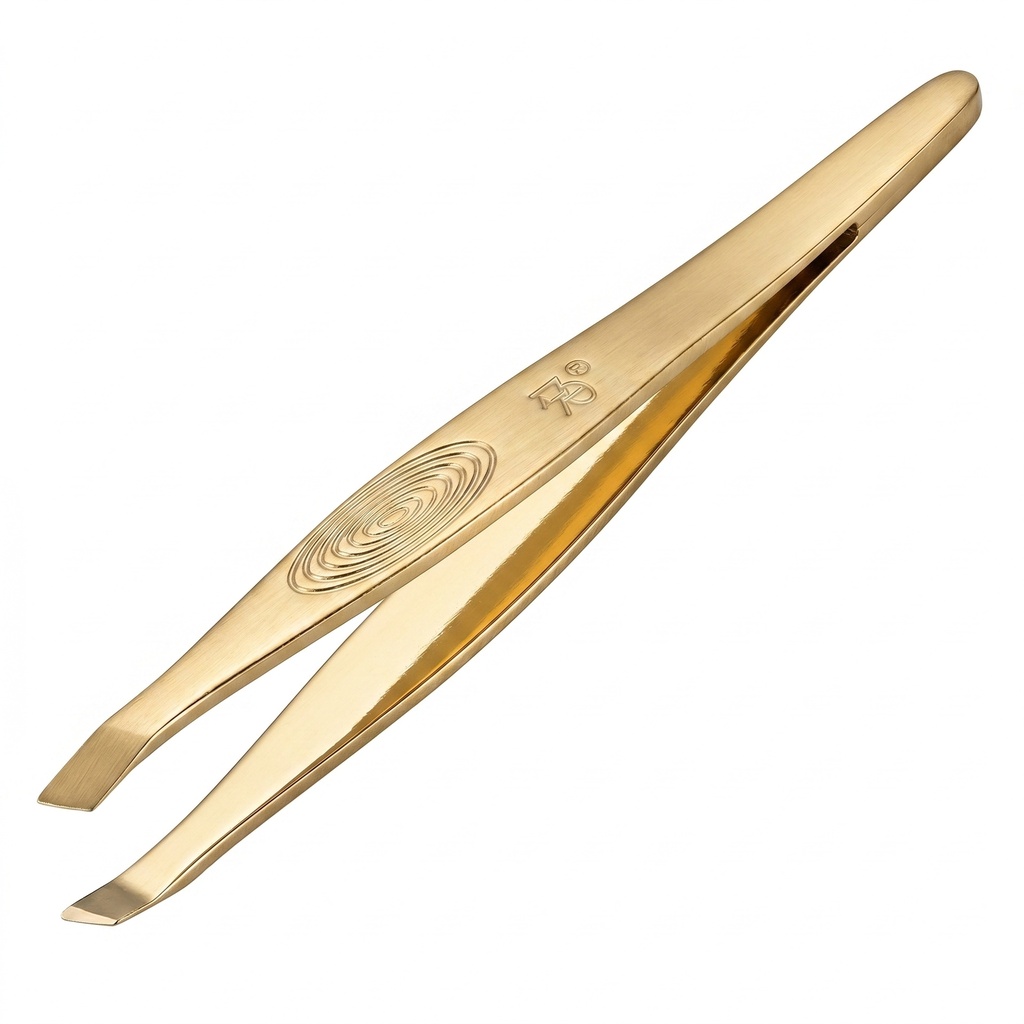 [FEPI029] FE Golden stainless Fantastic Tweezer Slant Tip