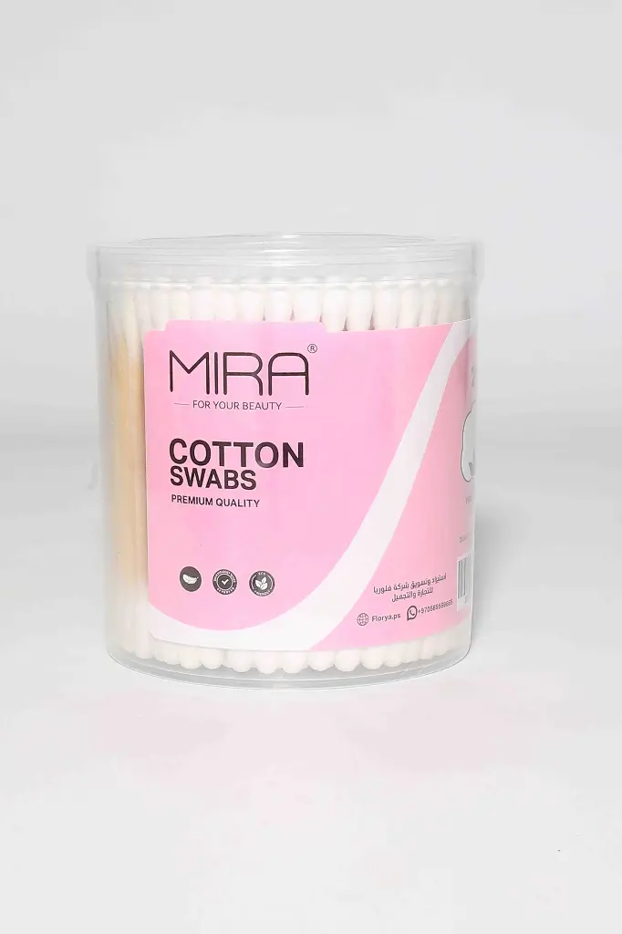 [MA021] Mira Cotton Swaps Bamboo 200 Pcs