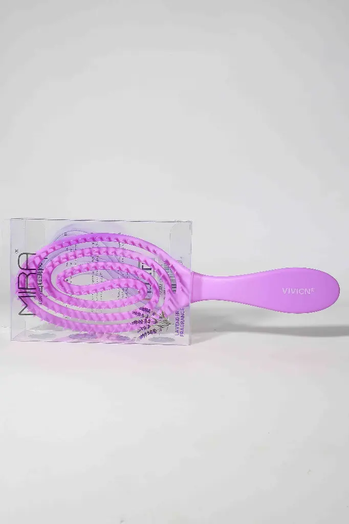Mira Hair Brush Scented Lavender MA35