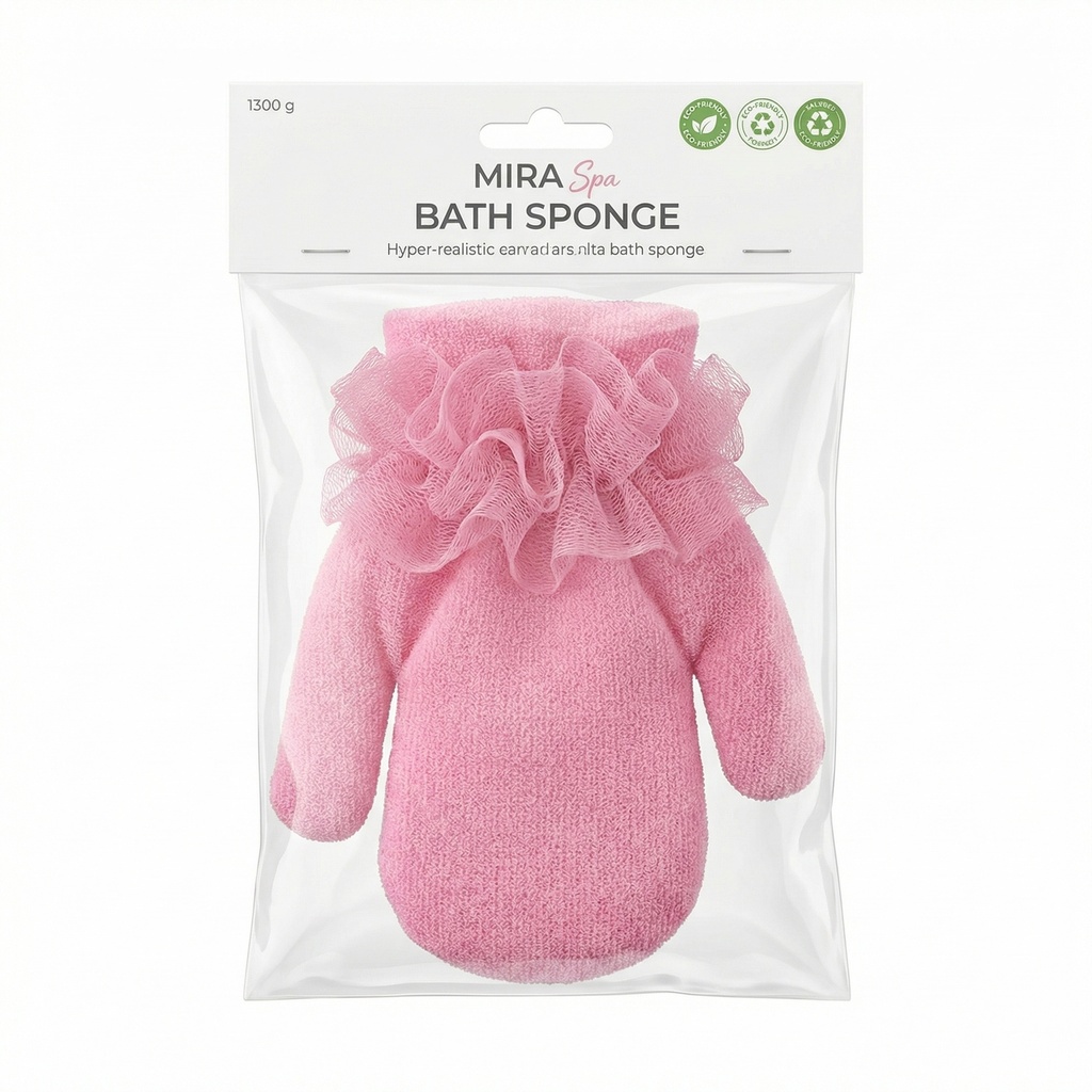 Mira Bath Poof Double side 