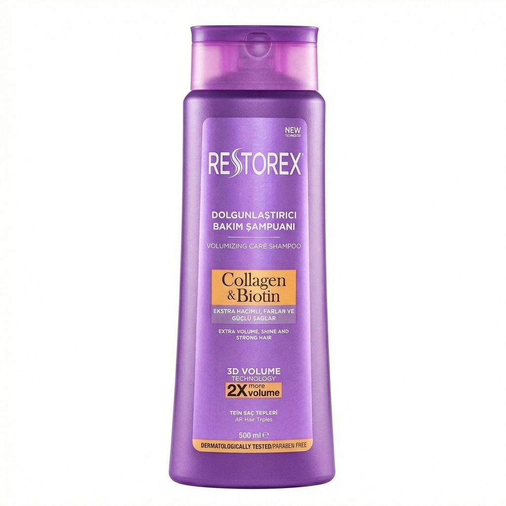 Restorex Collagen & Biotin Shampoo for Volumeless Hair 