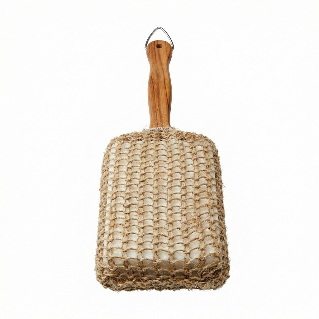[FEFU023] Fe Bath Back Scrubber Handle 023