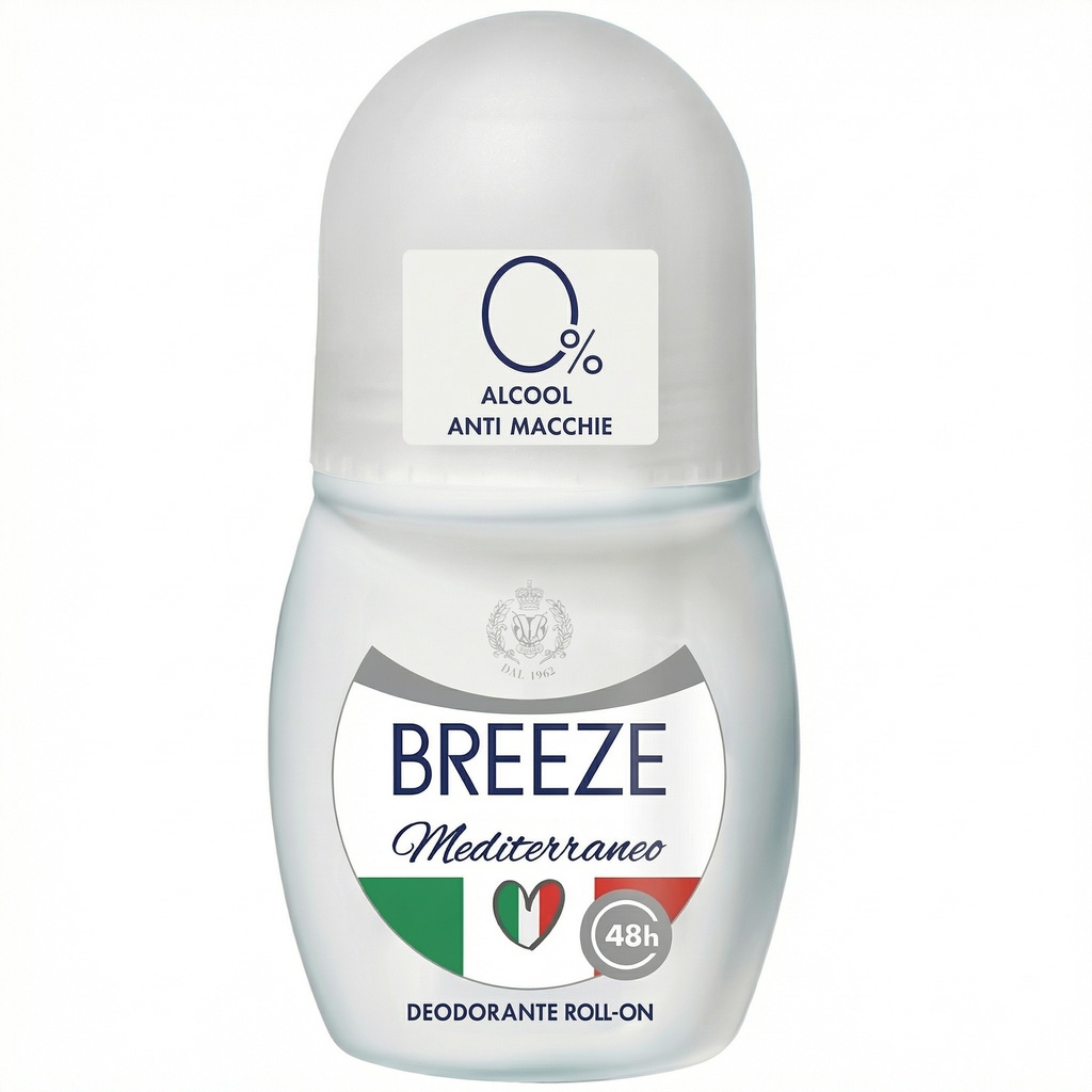Breeze DEO Rool-on MEDITERRANEO 0% alcohol