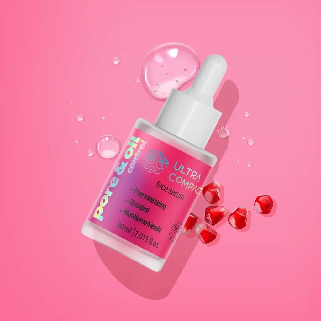 Ultra Compact Face Serum Pore and Oil Control