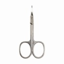 FE Manicure Scissors Curved Steel Tip Carbon